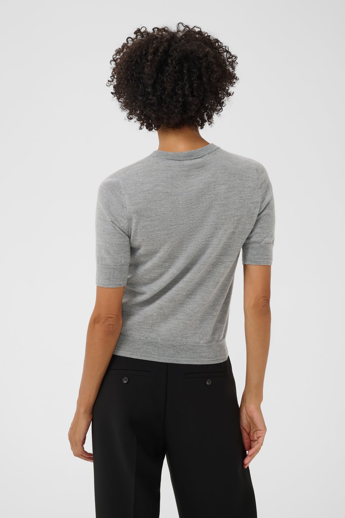 Part Two Natanya Sweater (Medium Grey Melange)