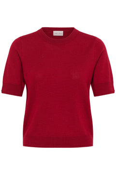 Part Two Natanya Sweater (Biking Red)