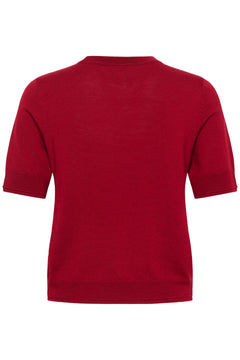 Part Two Natanya Sweater (Biking Red)