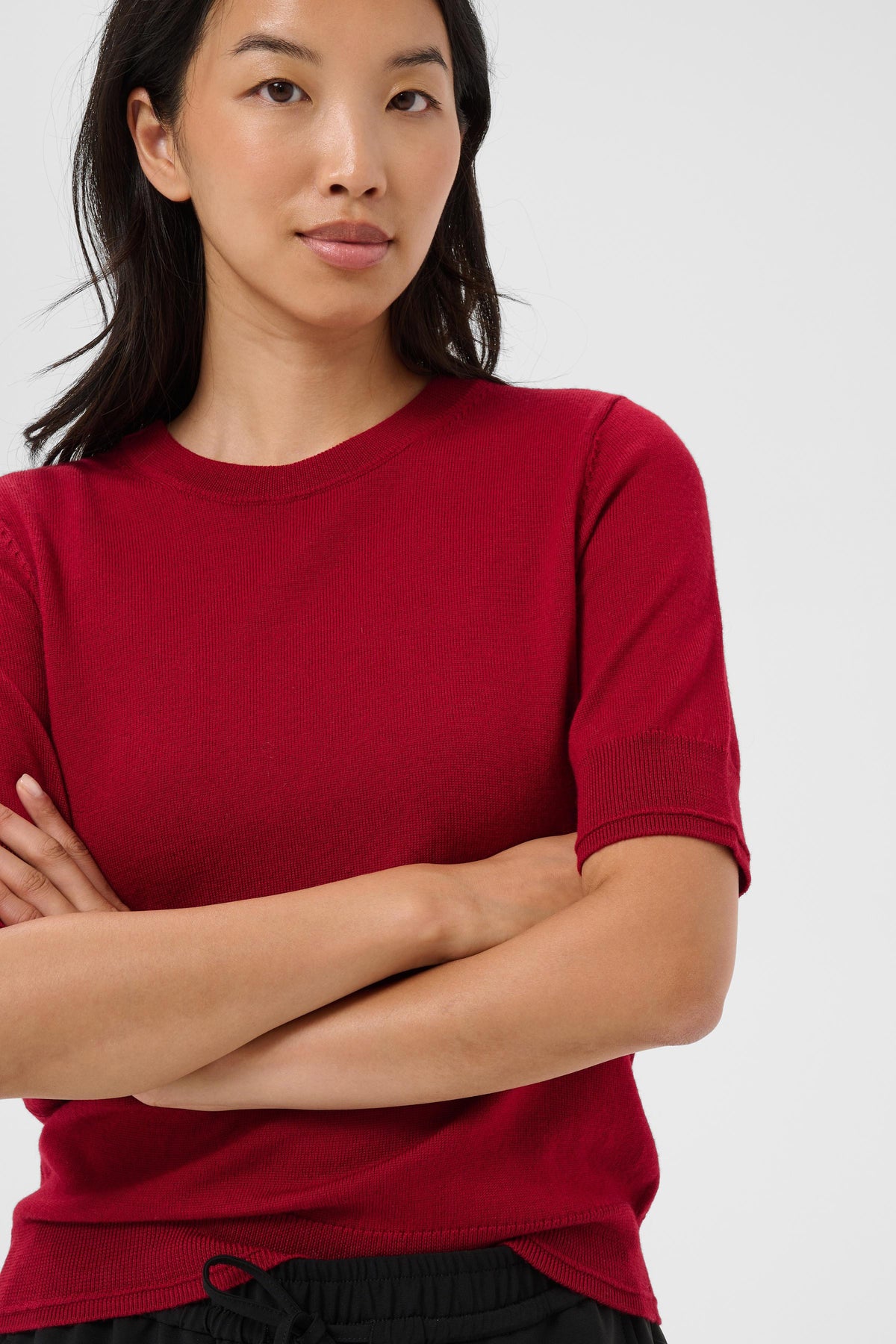 Part Two Natanya Sweater (Biking Red)