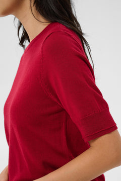 Part Two Natanya Sweater (Biking Red)