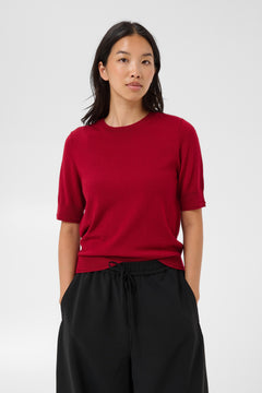 Part Two Natanya Sweater (Biking Red)