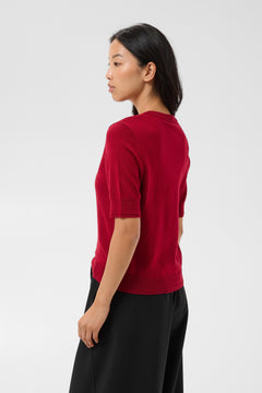 Part Two Natanya Sweater (Biking Red)
