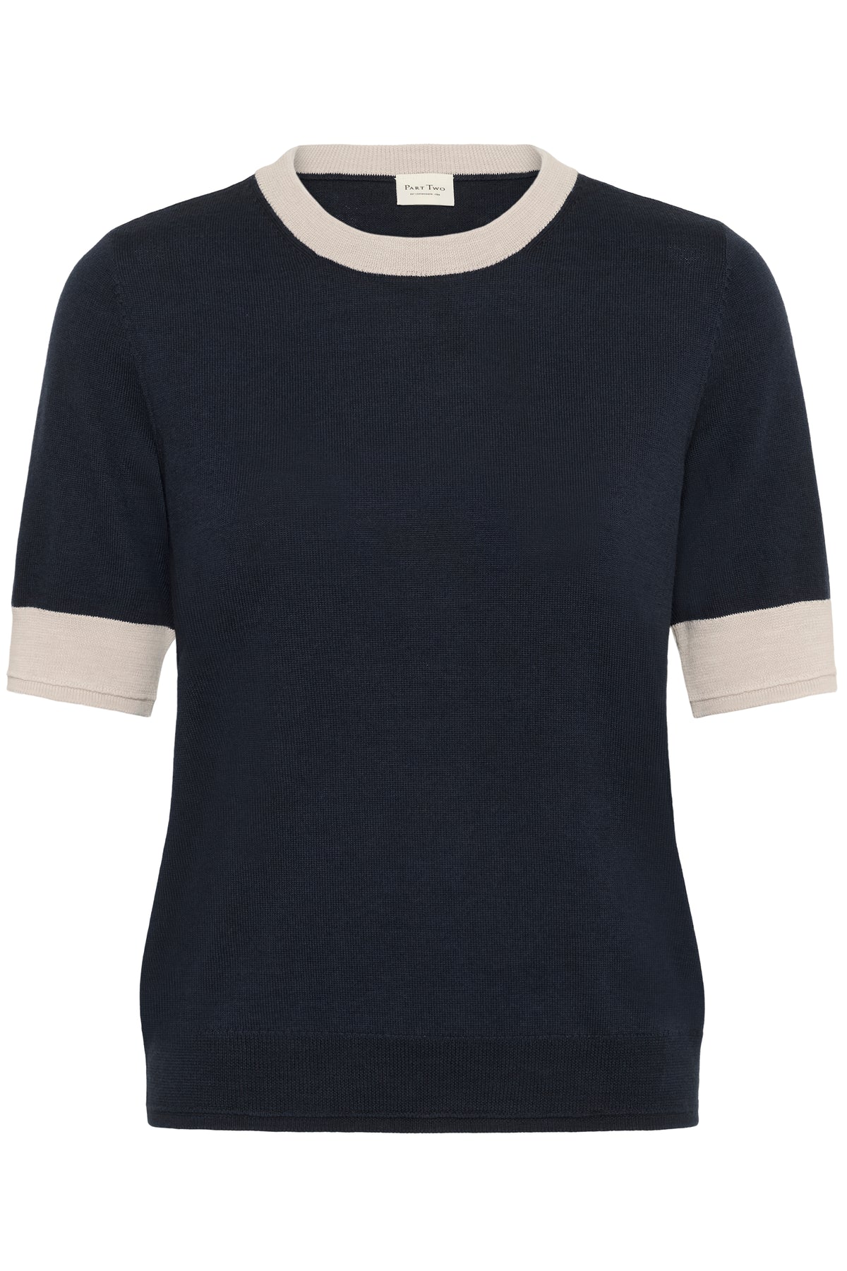 Part Two Natanya Sweater (Natural Dark Navy)