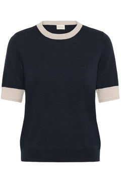 Part Two Natanya Sweater (Natural Dark Navy)