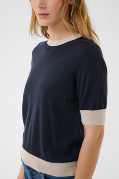 Part Two Natanya Sweater (Natural Dark Navy)