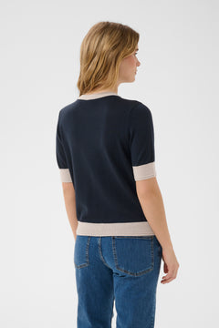 Part Two Natanya Sweater (Natural Dark Navy)