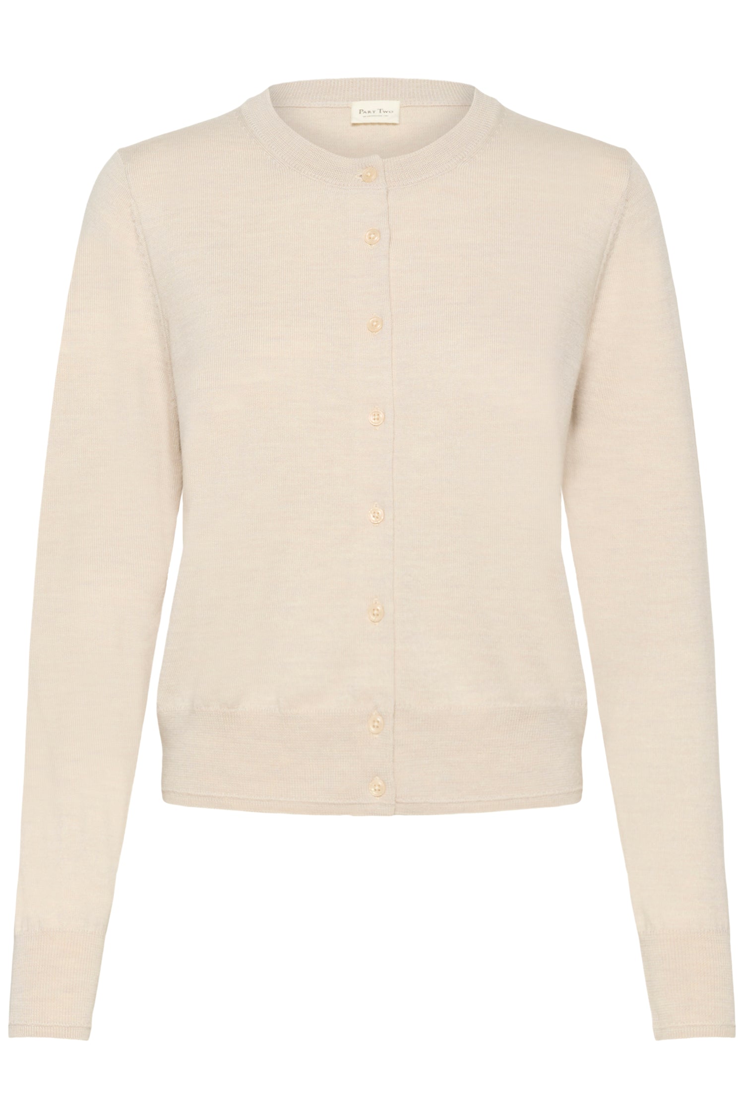Part Two Noelani Cardigan (Natural Melange)