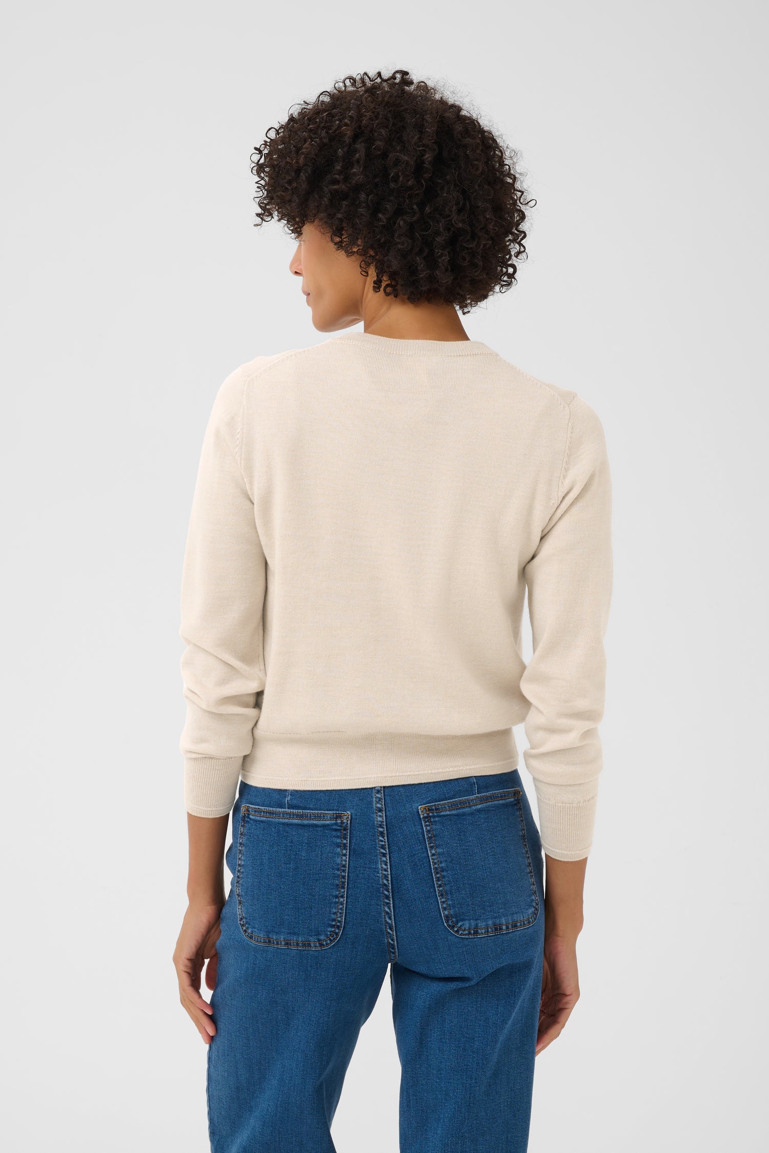 Part Two Noelani Cardigan (Natural Melange)
