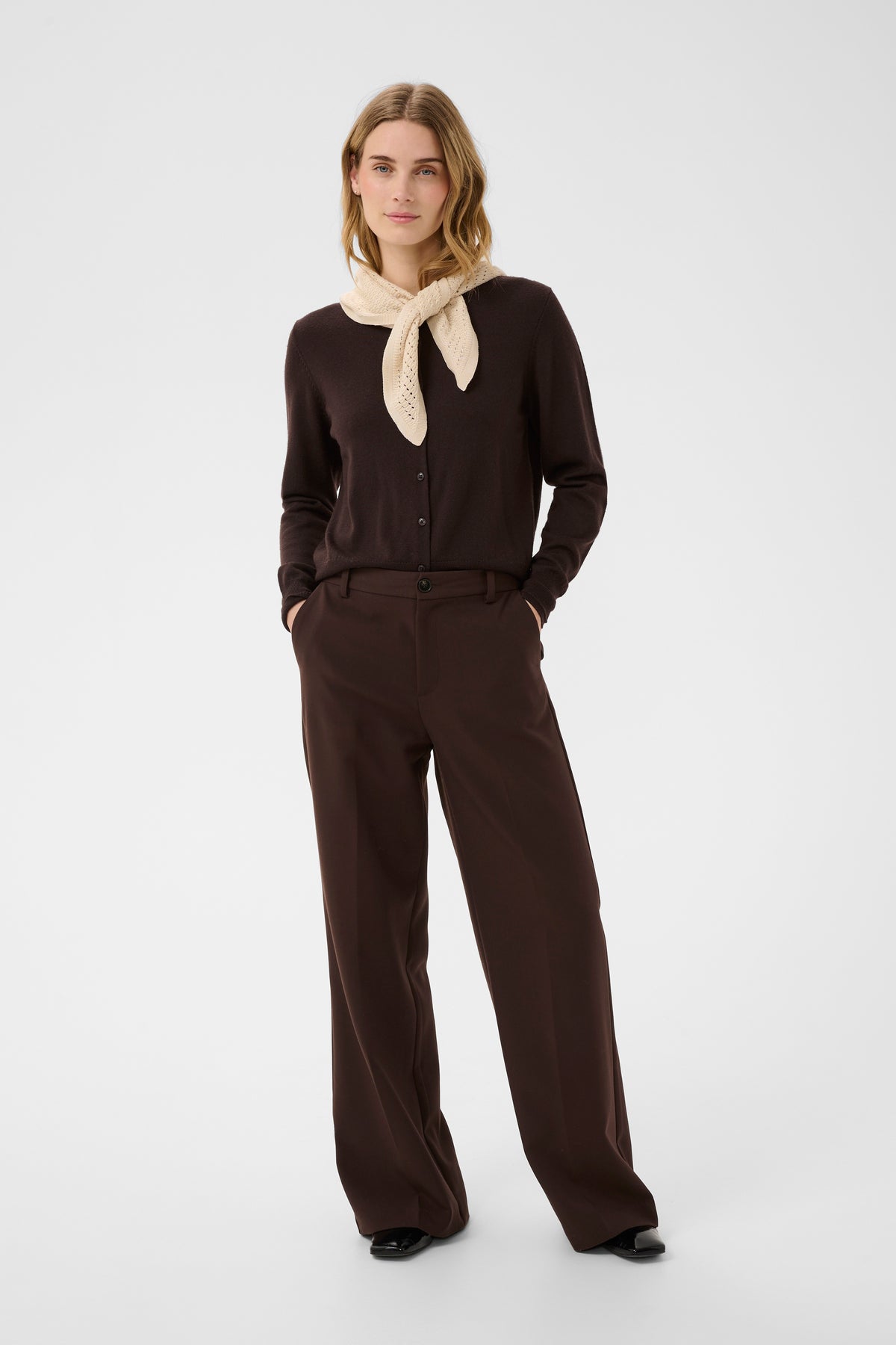 Part Two Noelani Cardigan (Mole)