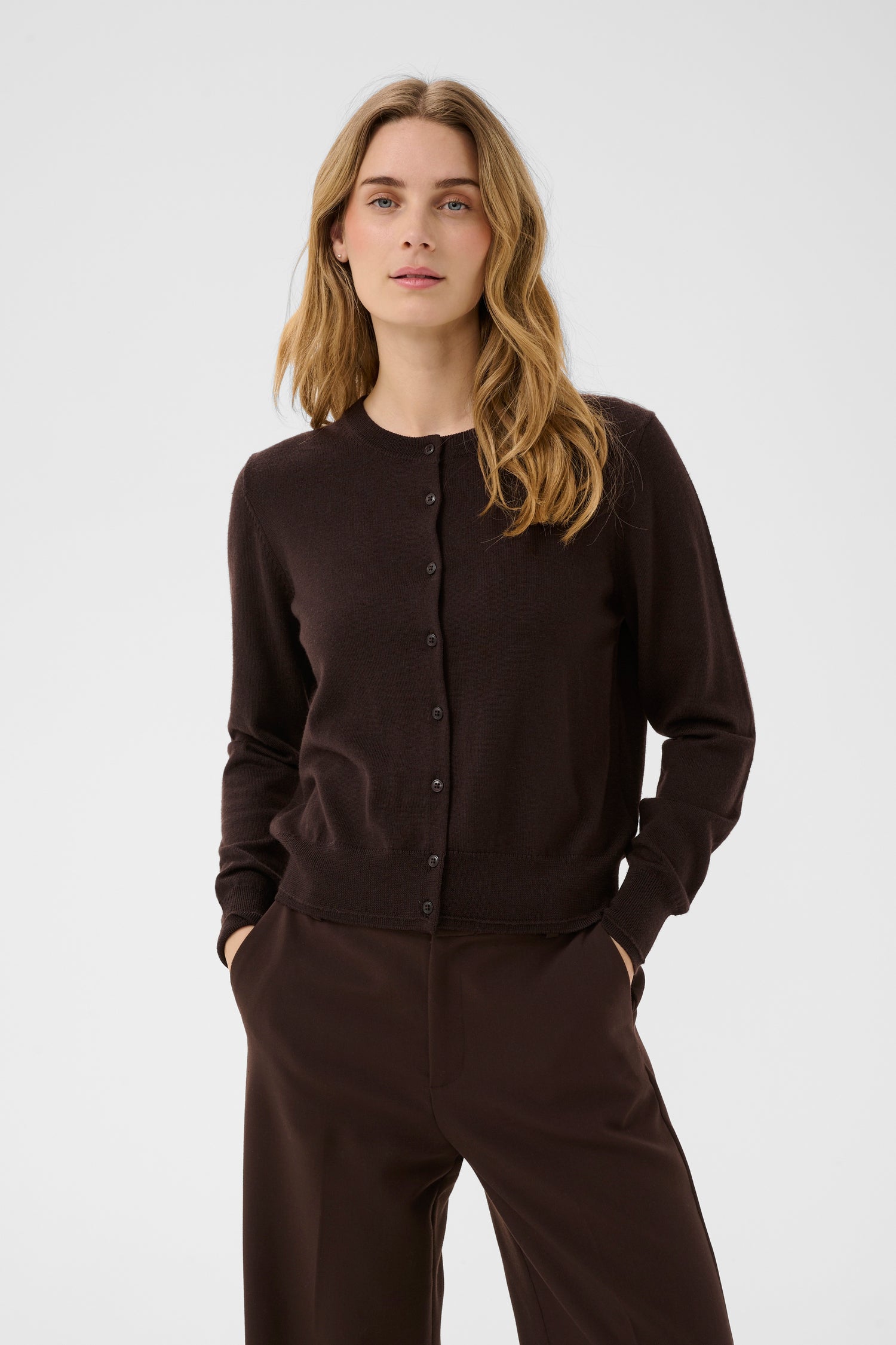 Part Two Noelani Cardigan (Mole)