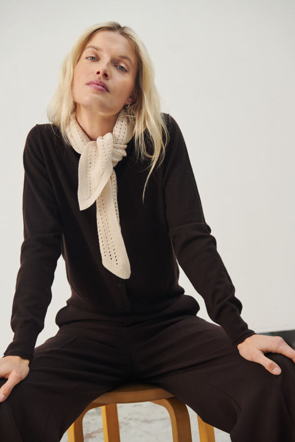 Part Two Noelani Cardigan (Mole)