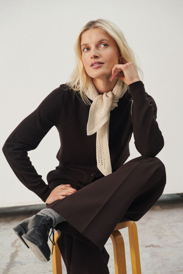 Part Two Noelani Cardigan (Mole)
