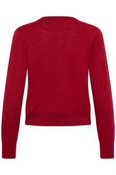 Part Two Noelani Cardigan (Biking Red)