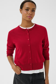 Part Two Noelani Cardigan (Biking Red)
