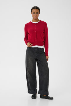 Part Two Noelani Cardigan (Biking Red)