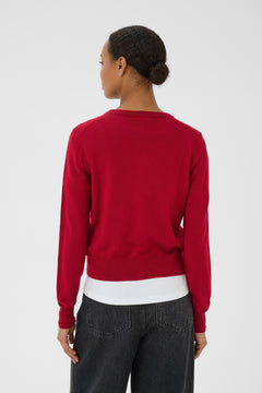 Part Two Noelani Cardigan (Biking Red)