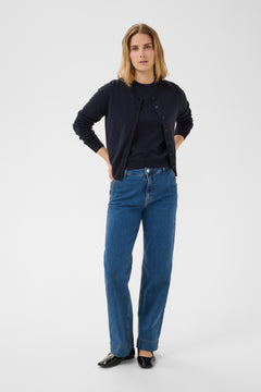 Part Two Noelani Cardigan (Dark Navy)