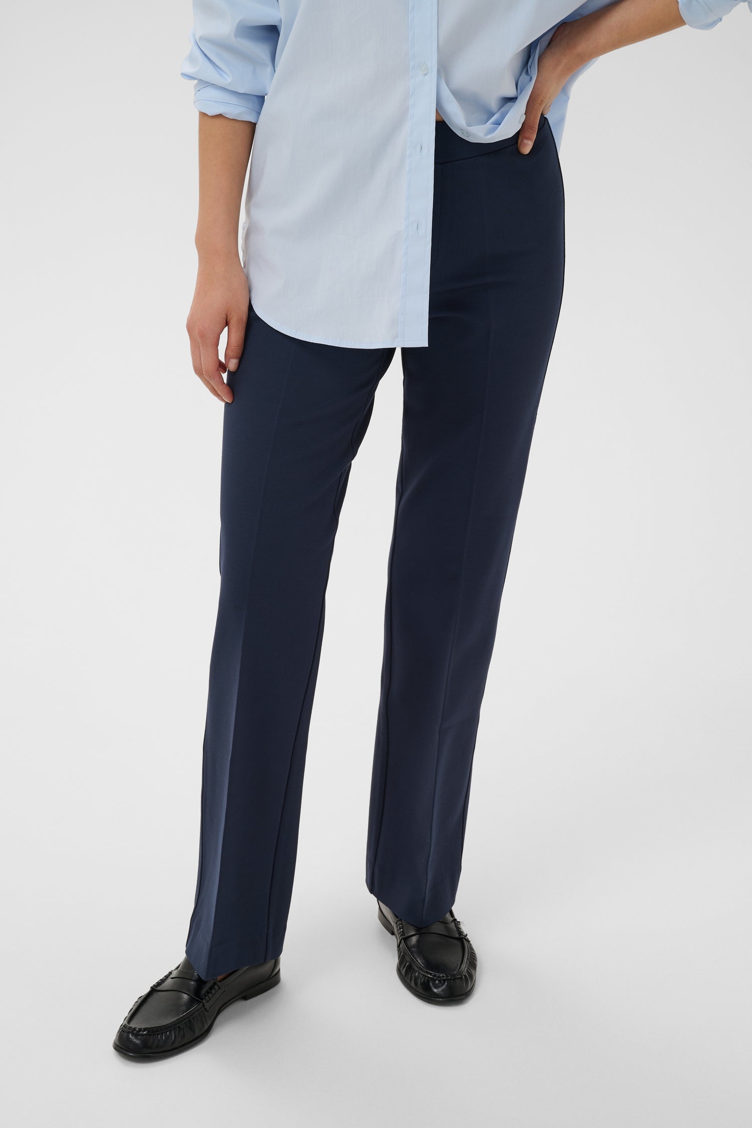 Part Two Ponta Pants (Dark Navy)