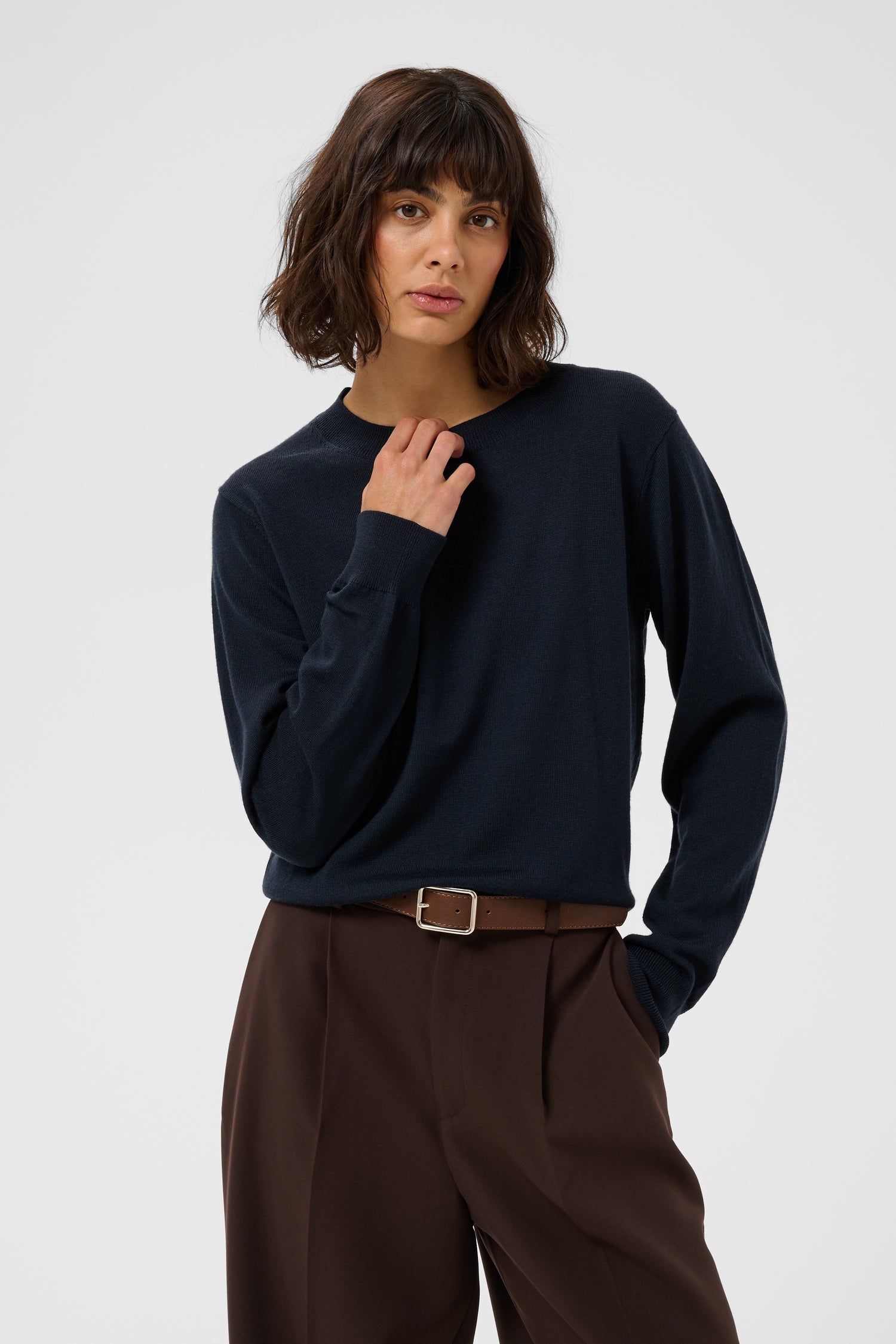Part Two Yona Sweater (Dark Navy)