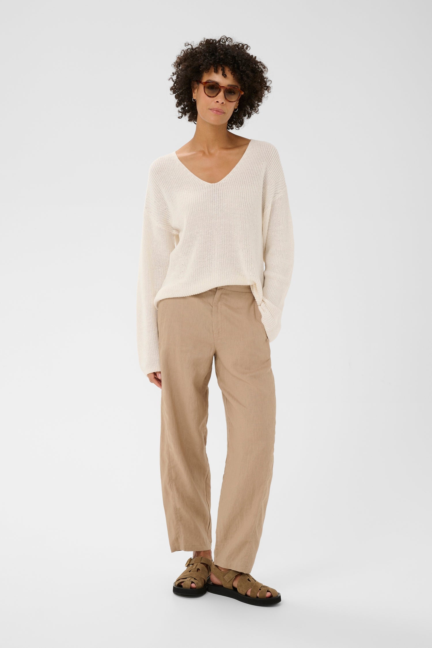 Part Two Atima Linen Trouser