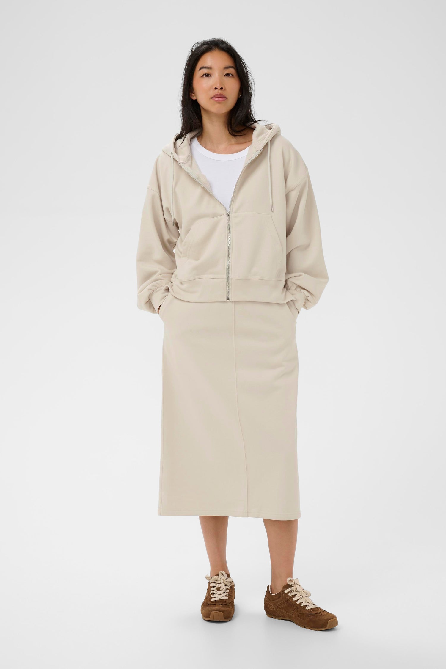 Part Two Aliana Zip Up Sweatshirt