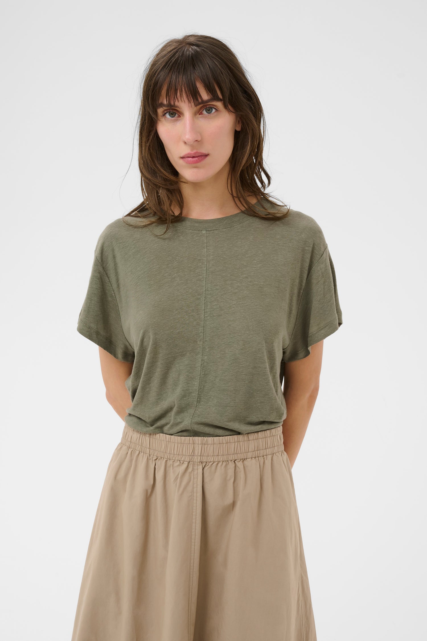 Part Two Anemona Linen Blend T-Shirt