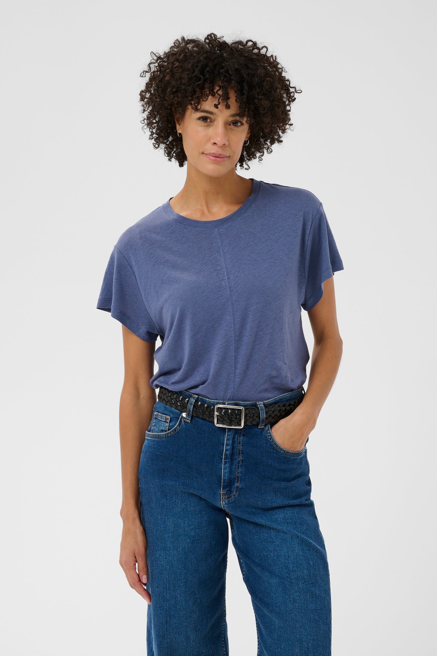 Part Two Anemona Linen Blend T-Shirt