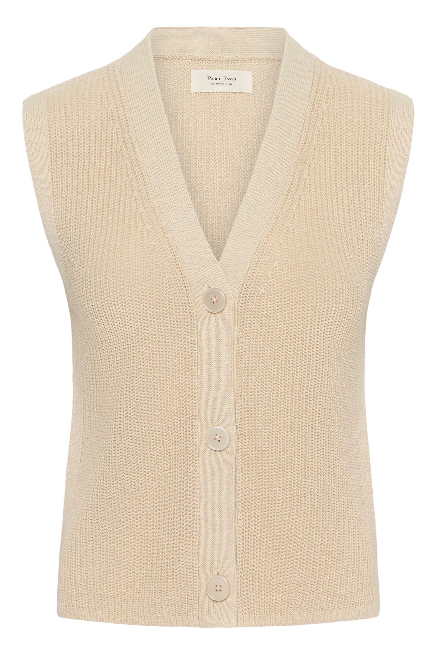 Part Two Batilda Linen Blend Waistcoat