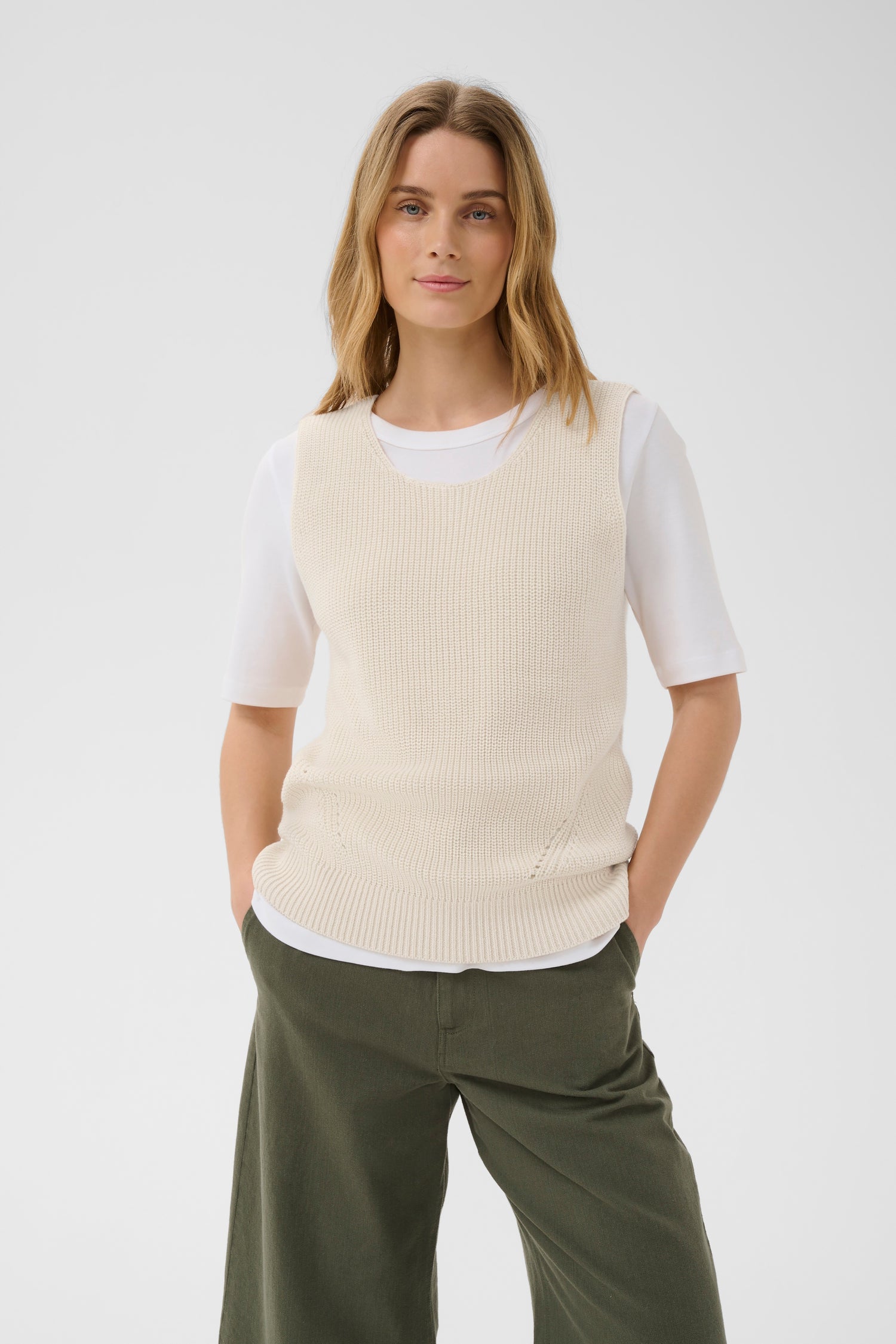 Part Two Dariana Cotton Blend Waistcoat