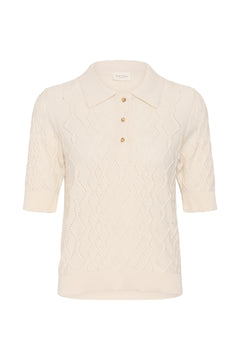 Part Two Cinia Cotton Polo Sweater