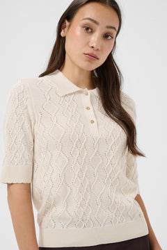 Part Two Cinia Cotton Polo Sweater