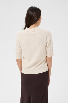 Part Two Cinia Cotton Polo Sweater