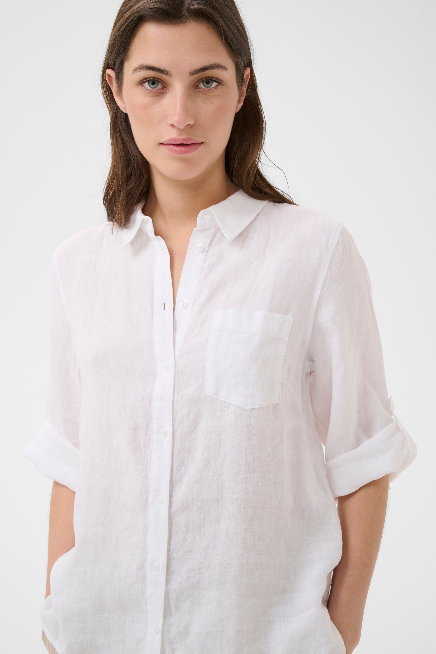 Part Two Cindie Linen Blend Blouse