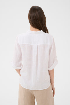 Part Two Cindie Linen Blend Blouse