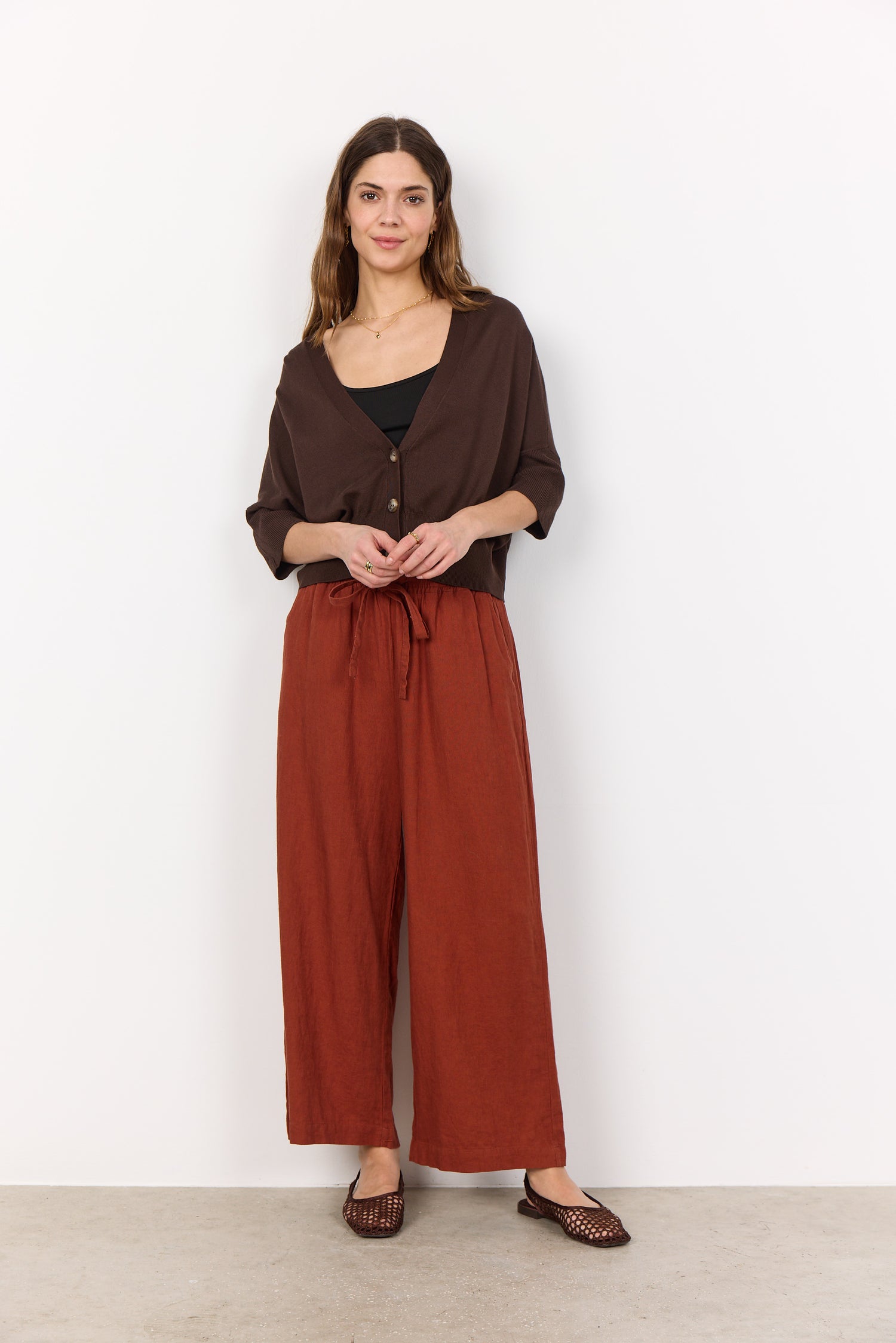 Soya Concept Dollie Half Sleeve Short Cardigan