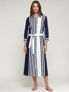 Vilagallo Striped Dress