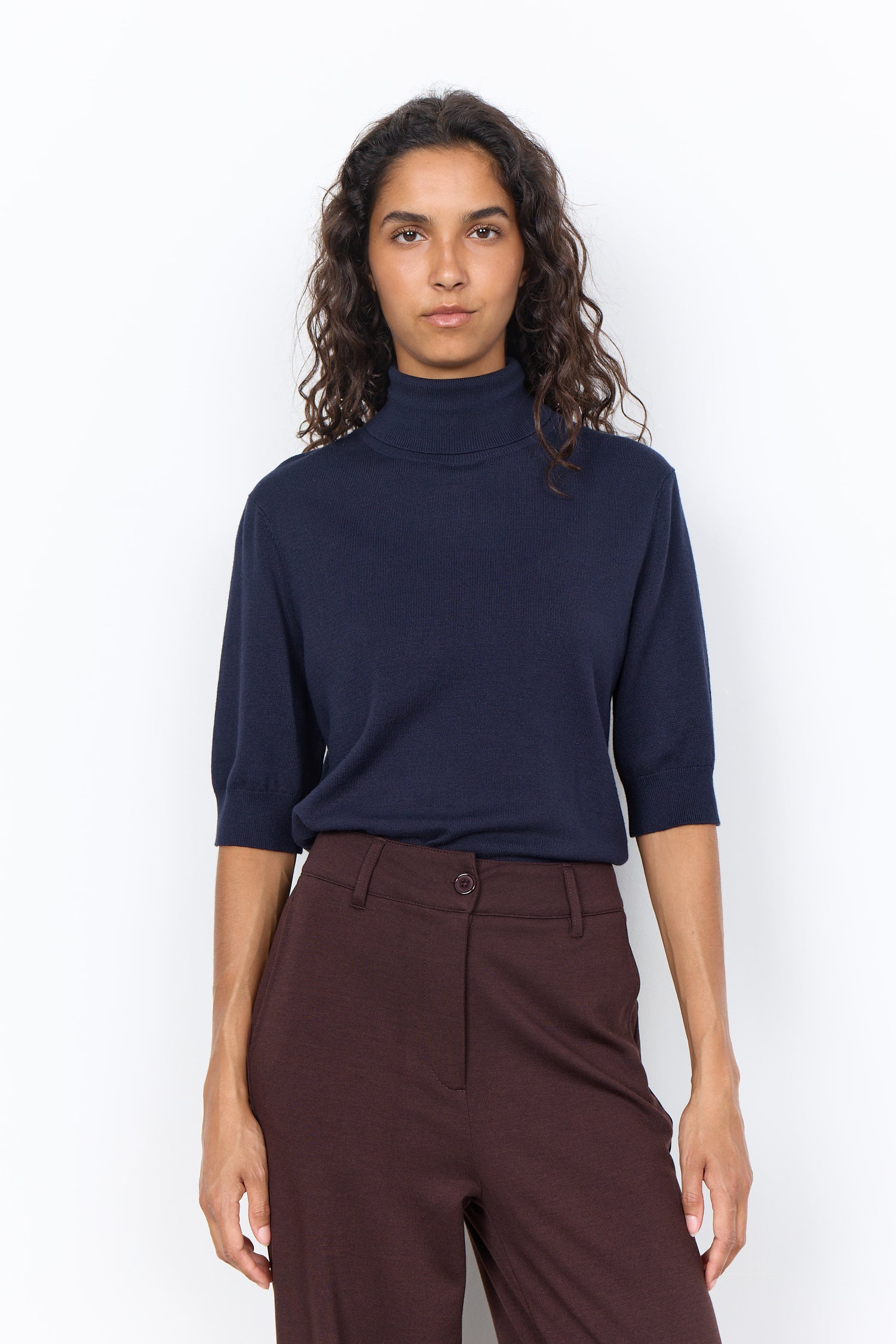 Soya Concept Dollie Short Sleeve Turtleneck