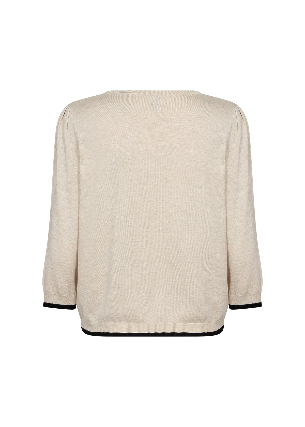 Soya Concept Dollie Tipped Half Sleeve Sweater