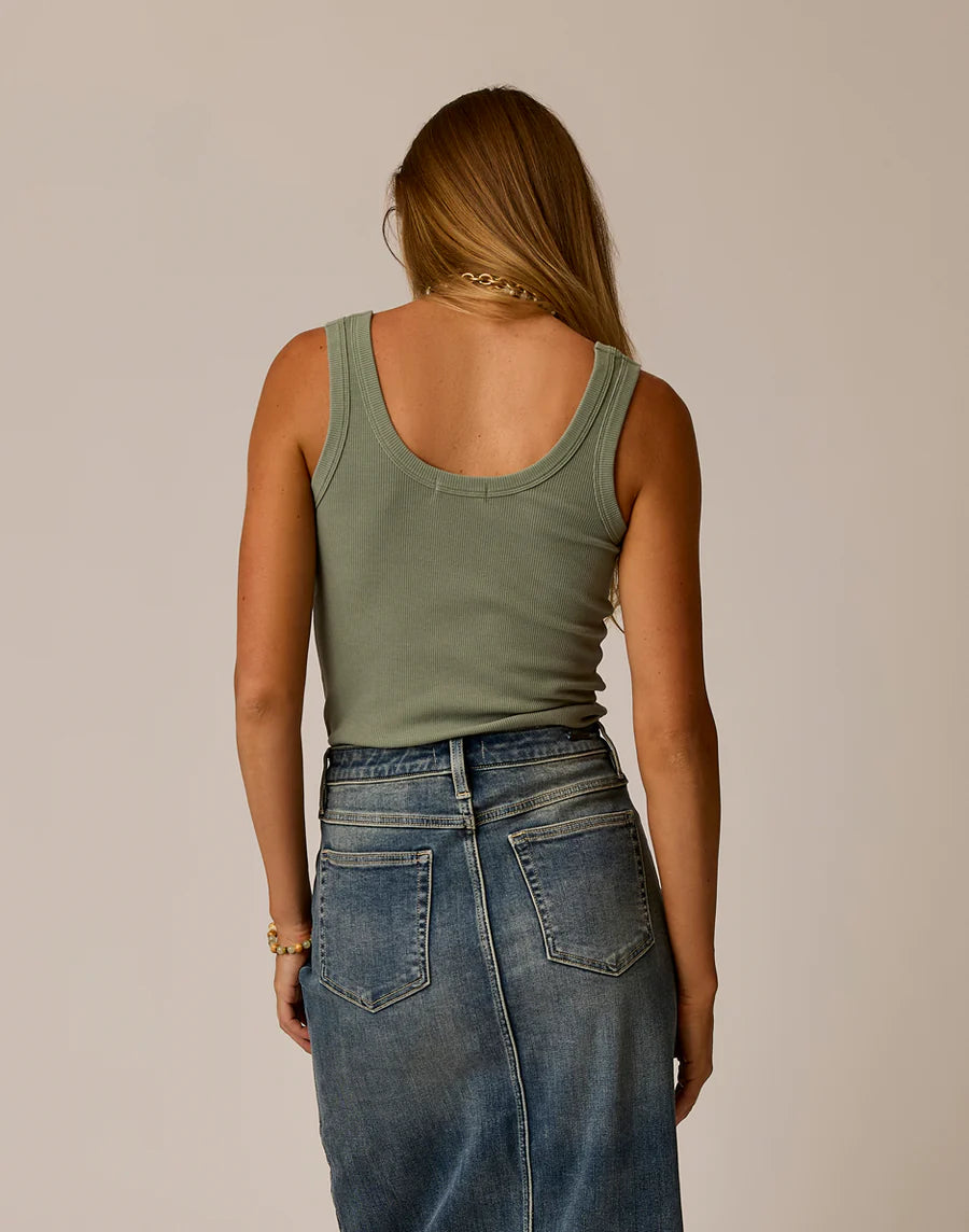Carve Designs Ever Rib Tank
