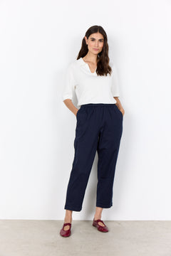 Soya Concept Short Sleeve Polo Sweater