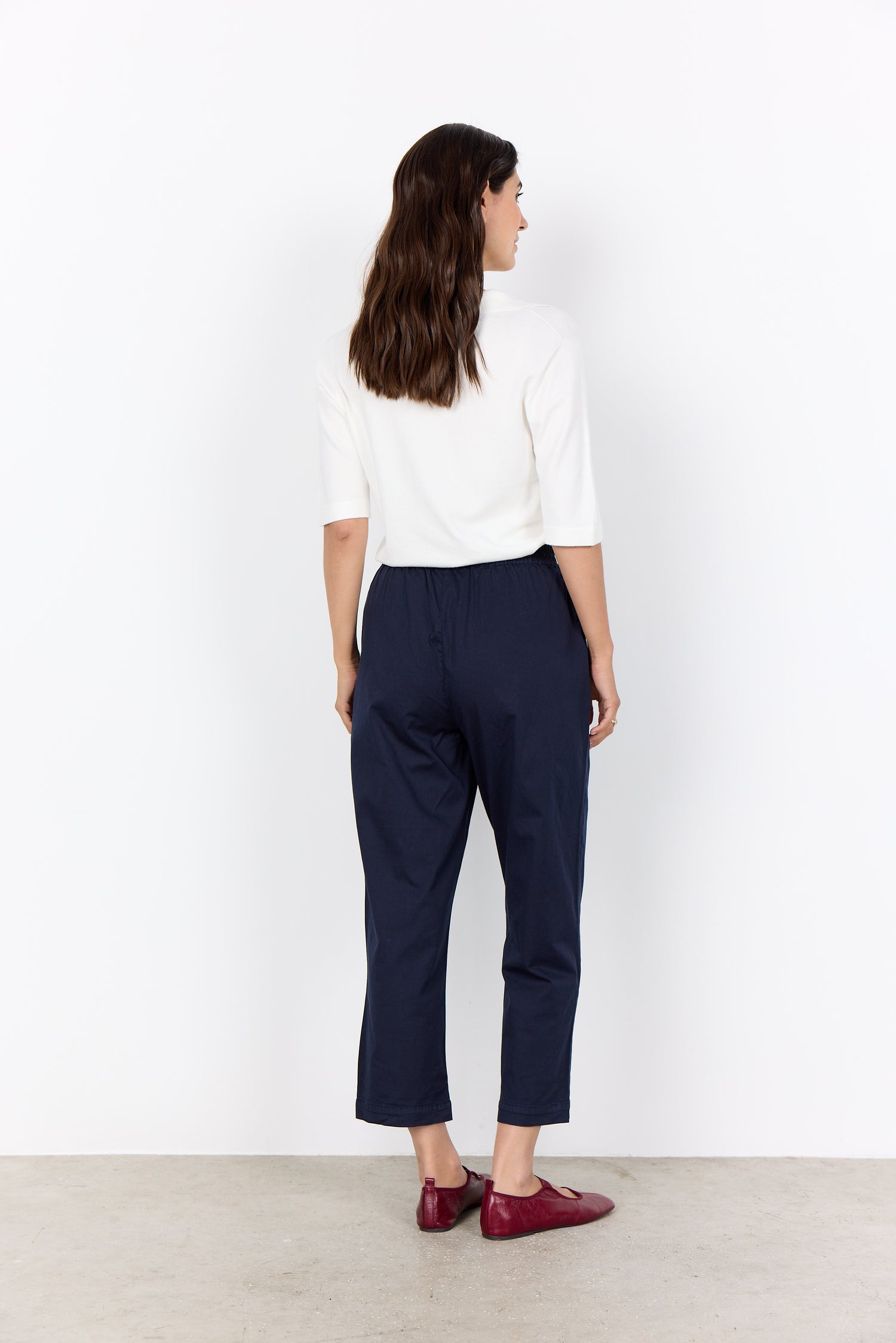 Soya Concept Short Sleeve Polo Sweater