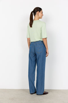 Soya Concept Short Sleeve Polo Sweater