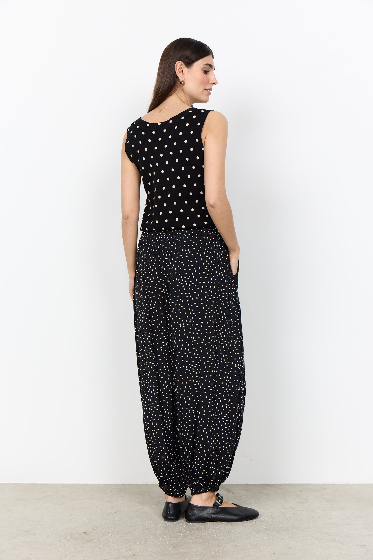 Soya Concept Gea Dot Cotton Tank