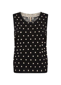 Soya Concept Gea Dot Cotton Tank