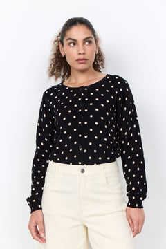 Soya Concept Gea Dot Cotton Cardigan
