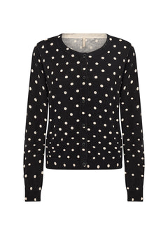 Soya Concept Gea Dot Cotton Cardigan