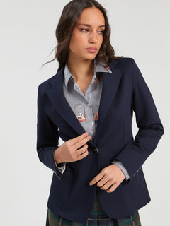 Vilagallo Button Blazer