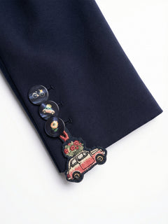 Vilagallo Button Blazer