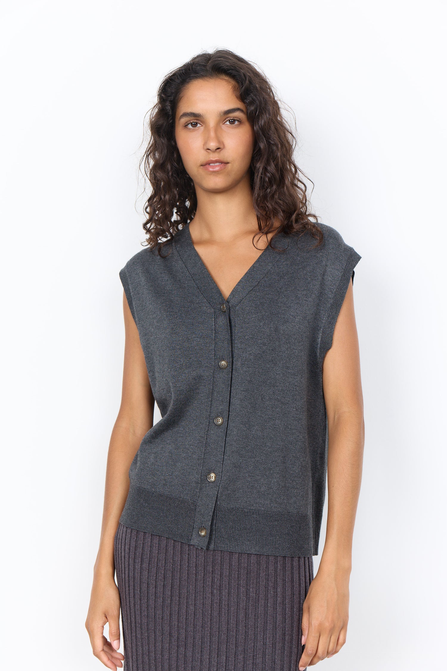 Soya Concept Dollie Button Up Vest